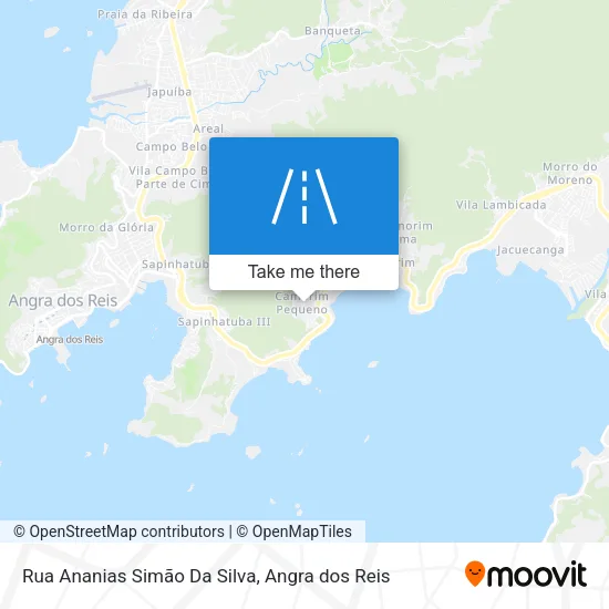 Rua Ananias Simão Da Silva map