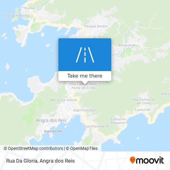 Mapa Rua Da Gloria