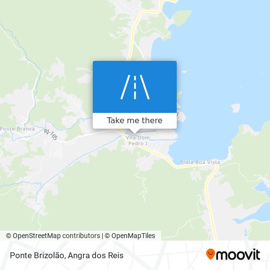 Ponte Brizolão map
