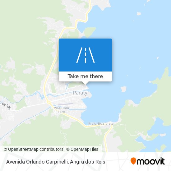 Mapa Avenida Orlando Carpinelli
