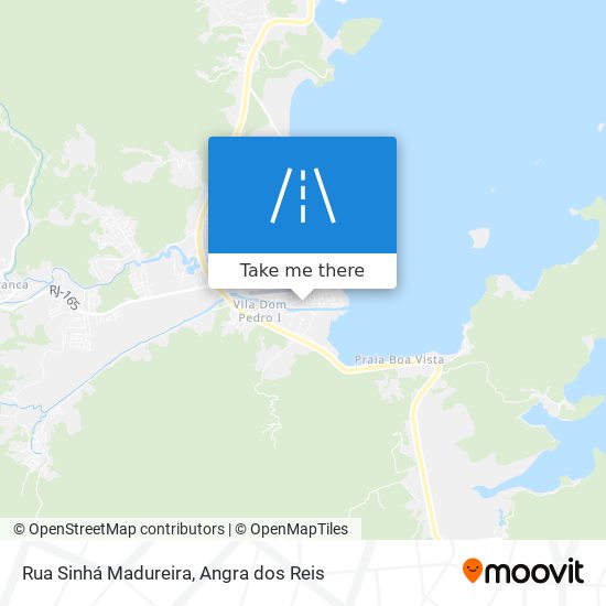 Mapa Rua Sinhá Madureira
