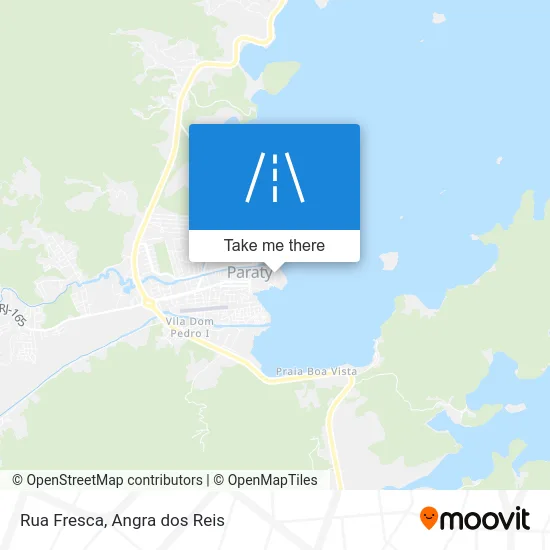Rua Fresca map