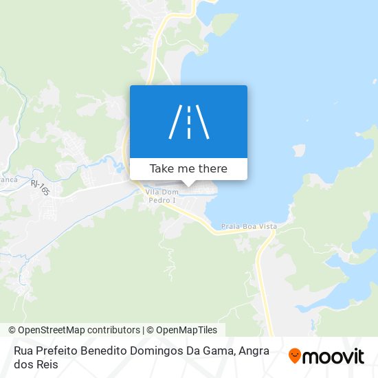 Rua Prefeito Benedito Domingos Da Gama map