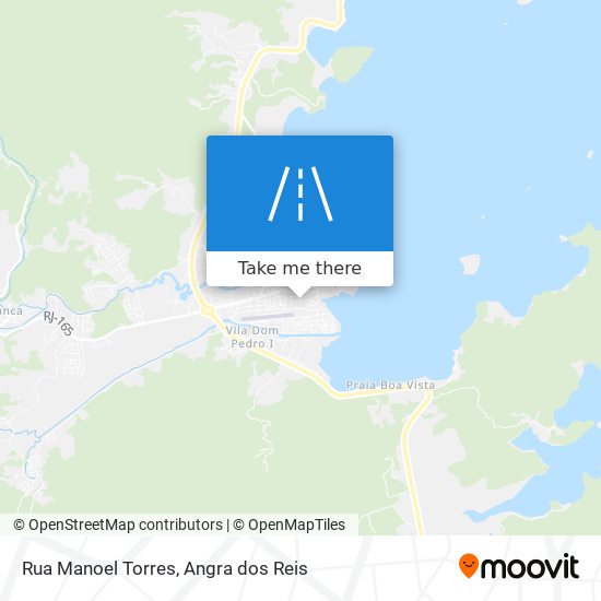 Mapa Rua Manoel Torres