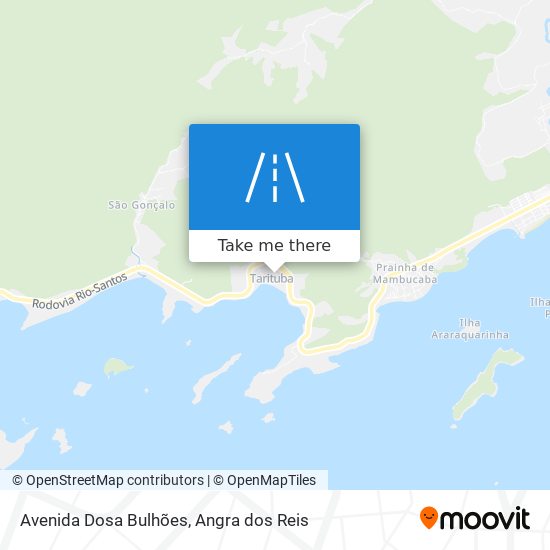 Mapa Avenida Dosa Bulhões