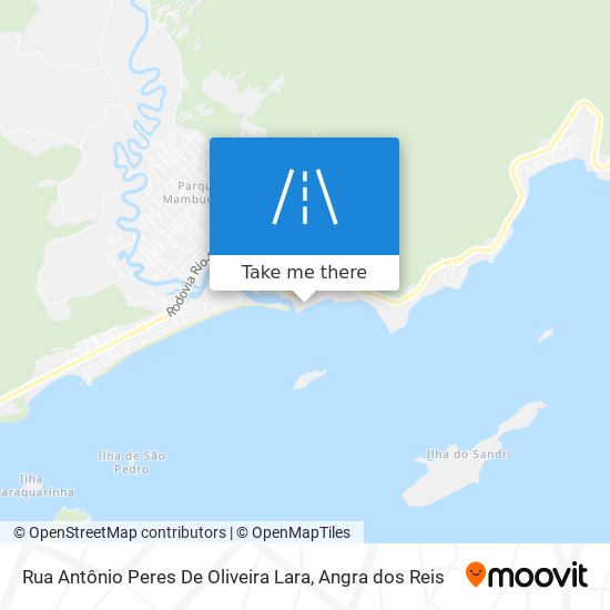 Rua Antônio Peres De Oliveira Lara map