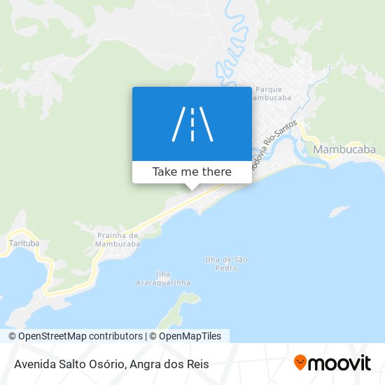 Mapa Avenida Salto Osório