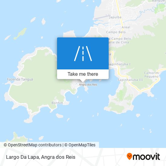 Largo Da Lapa map