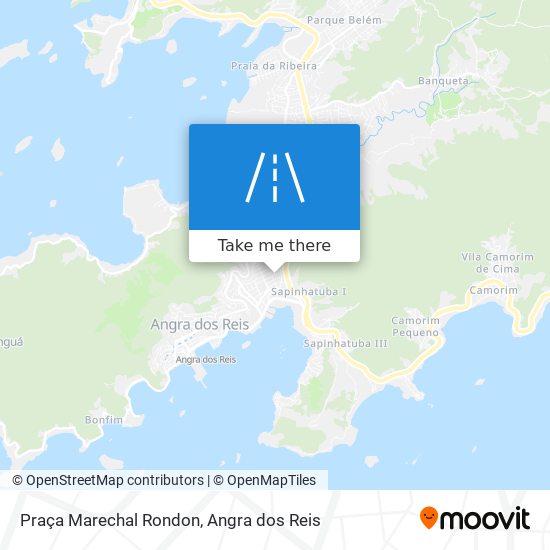 Mapa Praça Marechal Rondon