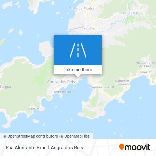 Rua Almirante Brasil map