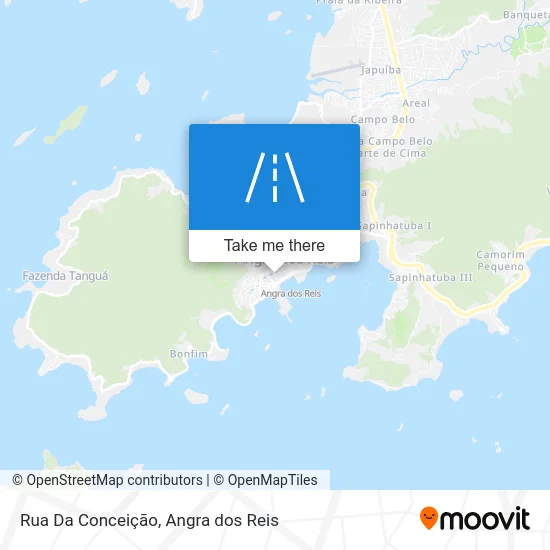 Rua Da Conceição map