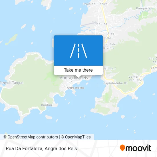 Rua Da Fortaleza map