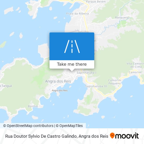 Rua Doutor Sylvio De Castro Galindo map