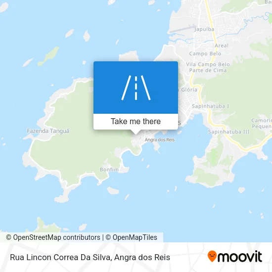 Rua Lincon Correa Da Silva map
