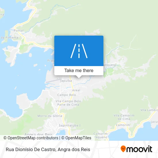 Rua Dionísio De Castro map