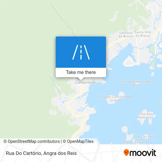 Rua Do Cartório map