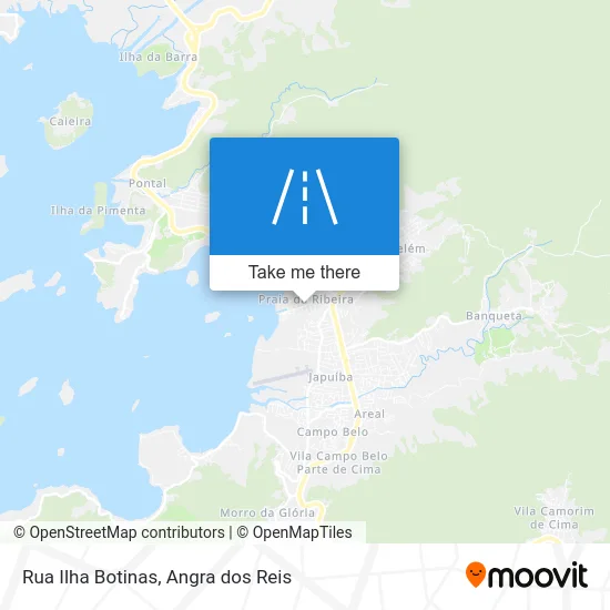 Rua Ilha Botinas map