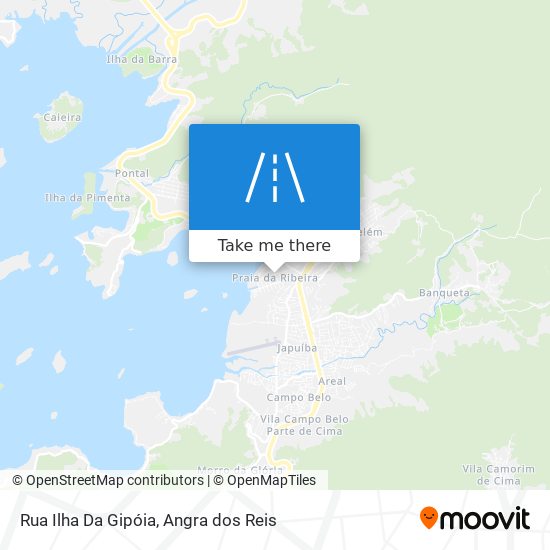 Mapa Rua Ilha Da Gipóia
