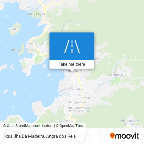 Mapa Rua Ilha Da Madeira
