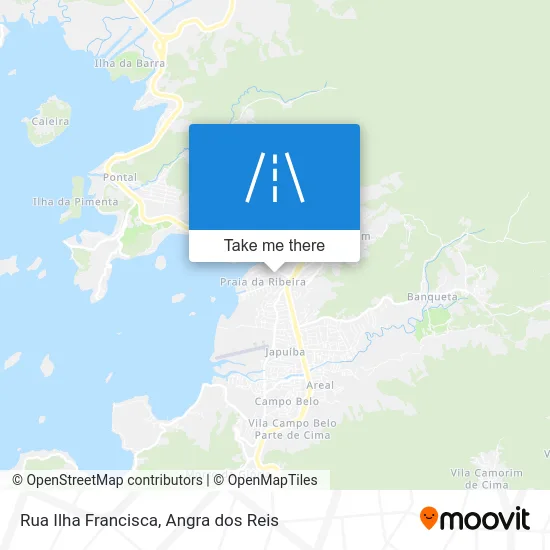 Rua Ilha Francisca map