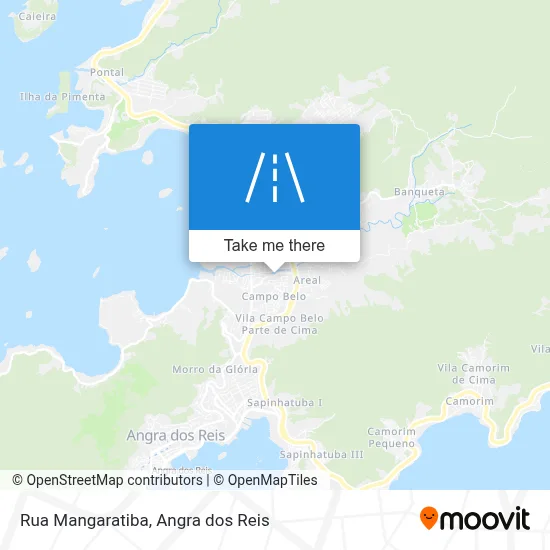 Rua Mangaratiba map
