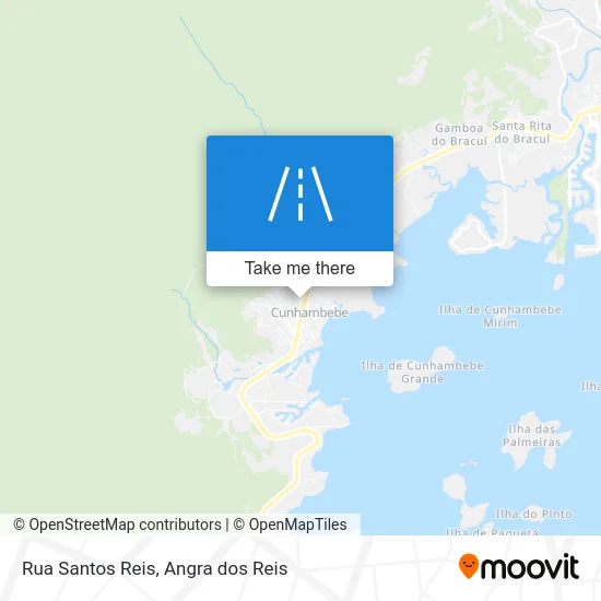Rua Santos Reis map
