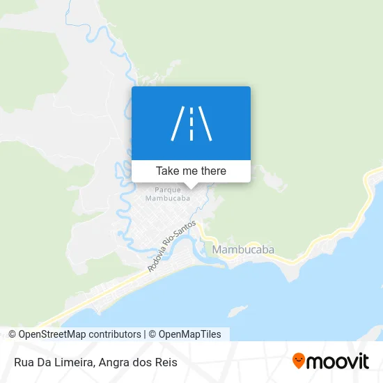 Rua Da Limeira map