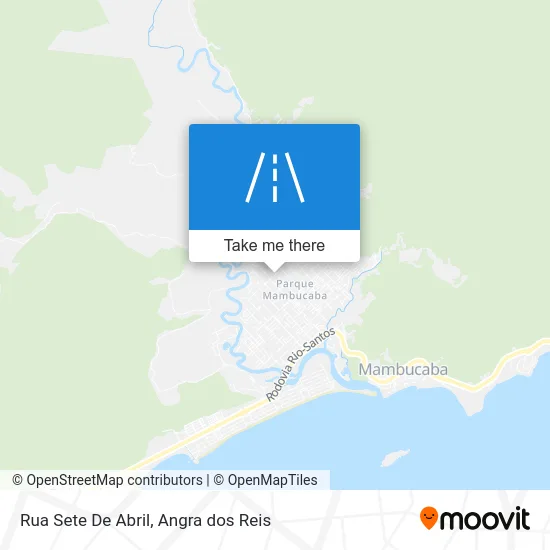 Rua Sete De Abril map