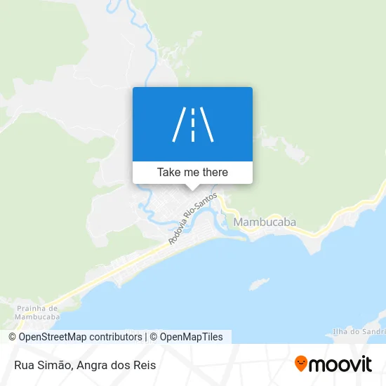 Rua Simão map