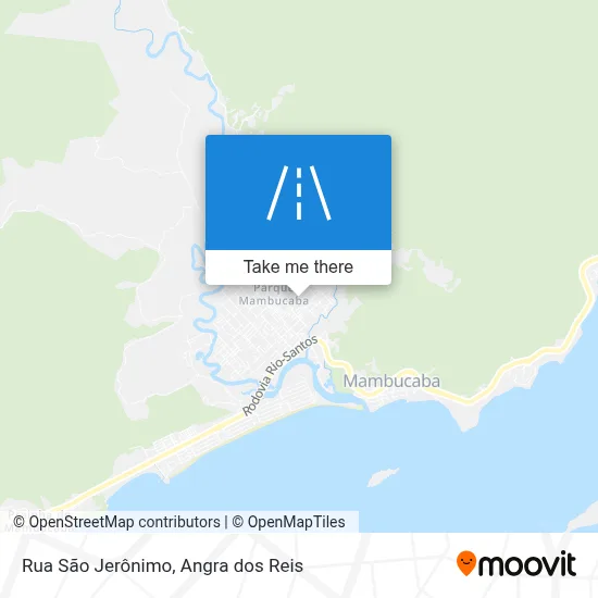 Rua São Jerônimo map