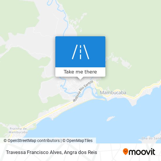 Mapa Travessa Francisco Alves