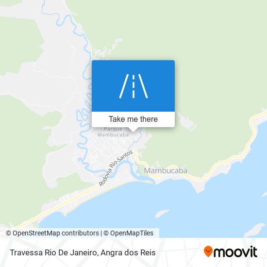 Mapa Travessa Rio De Janeiro