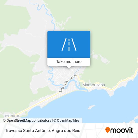 Mapa Travessa Santo Antônio