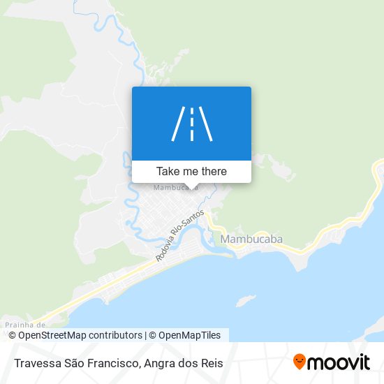 Mapa Travessa São Francisco