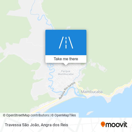 Mapa Travessa São João