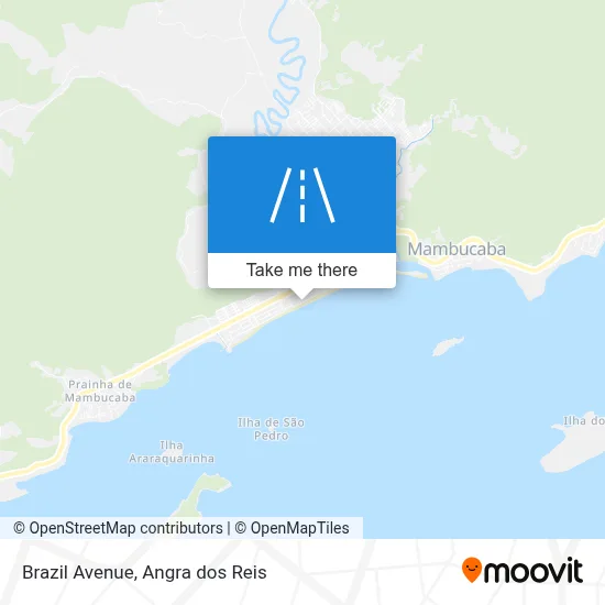 Avenida Brasil map