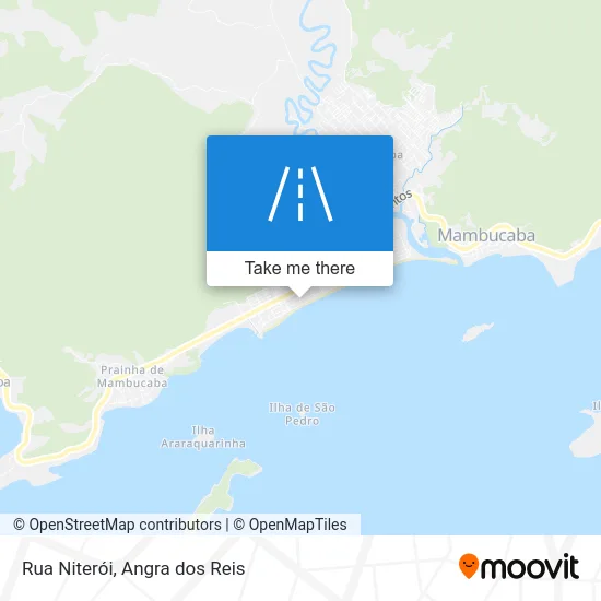 Rua Niterói map