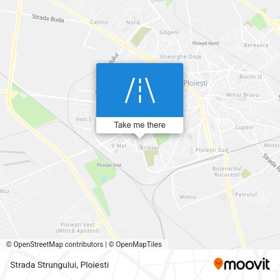 Strada Strungului map