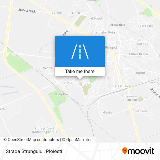 Strada Strungului map