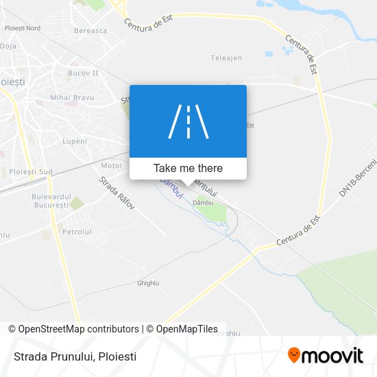 Strada Prunului map