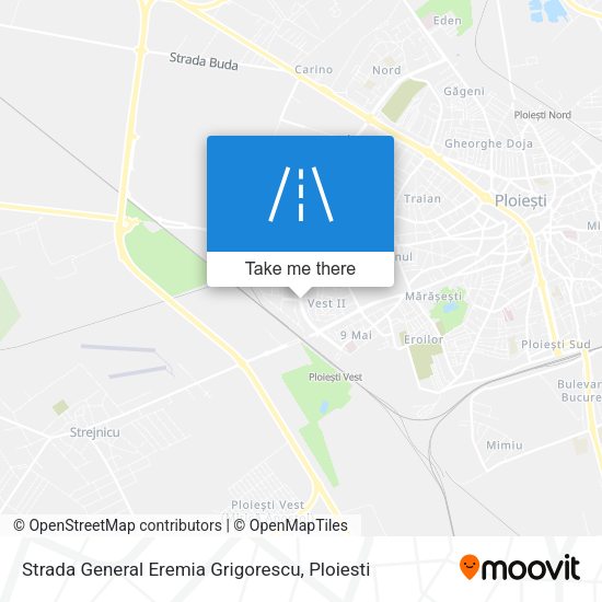 Strada General Eremia Grigorescu map