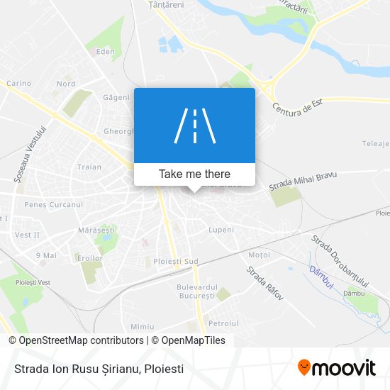 Strada Ion Rusu Șirianu map