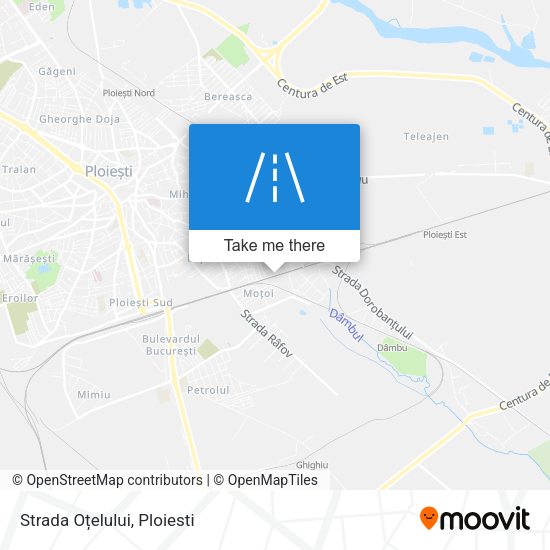 Strada Oțelului map
