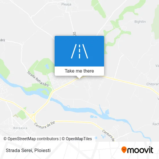 Strada Serei map