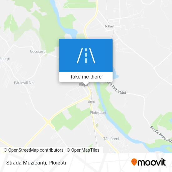 Strada Muzicanți map