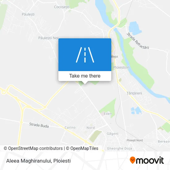 Aleea Maghiranului map