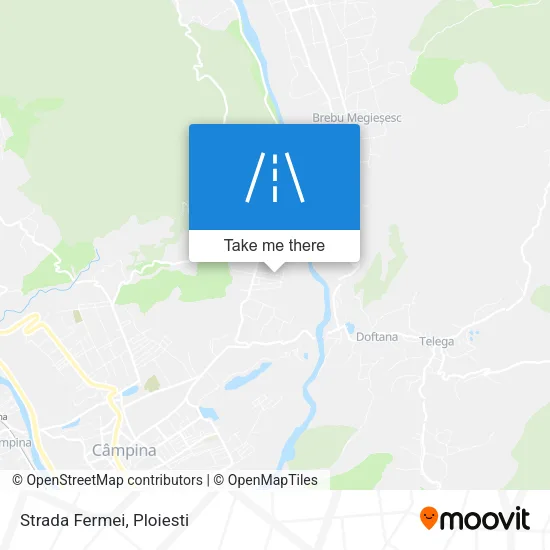 Strada Fermei map