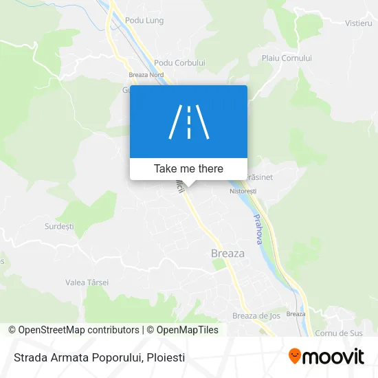 Strada Armata Poporului map