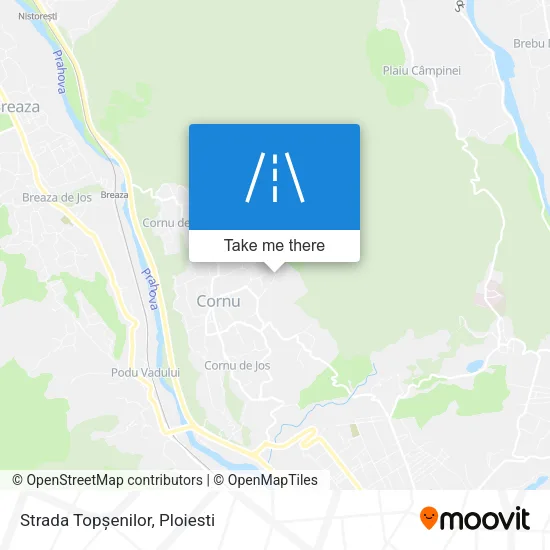 Strada Topșenilor map