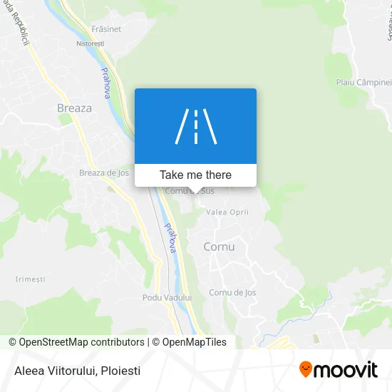 Aleea Viitorului map